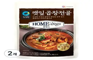 호밍스 깻잎곱창전골, 400g, 2개