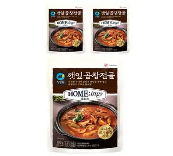 호밍스 깻잎곱창전골, 400g, 3개