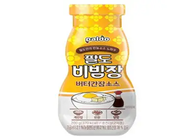 팔도 비빔장 버터간장소스, 200g, 1개