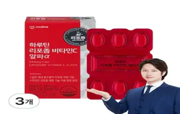 하루틴 리포좀 비타민C 알파, 30정, 33g, 3개