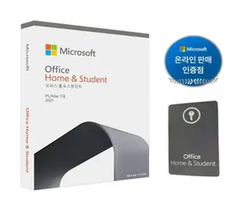 한국 마이크로소프트 MS 오피스 2024 홈 Home PKC 영구버전 제품키 패키지 가정용 정품 인증점 [워드/엑셀/파워포인트], 오피스 2024 Home PKC