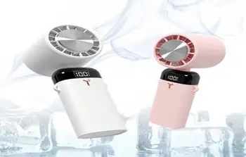 머레이 3초 급속냉각 각도조절 에어컨 핸디선풍기 미니 선풍기 COOL-10, 파스텔핑크