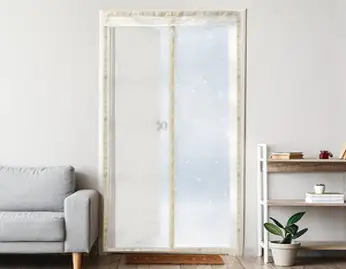 코멧 자석일체형 EVA 현관 방풍막, 100 x 210 cm, 1개